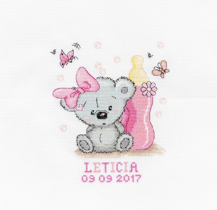 Набор для вышивания Luca-S B1147 Мишутка