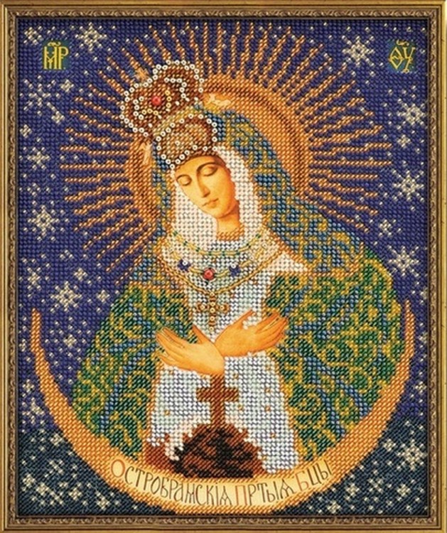 Набор для вышивания Радуга бисера В-161 Острабрамская Богородица