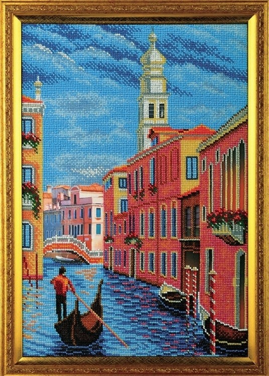 Набор для вышивания Радуга бисера В-269 Колокольня Сан Марко. Венеция