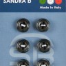 Sandra CARD151 Пуговицы, темно-серый