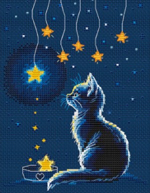 Collection D'Art BC8115 Котёнок и звёздное молоко
