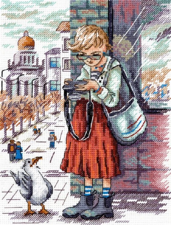 Набор для вышивания М.П.Студия НВ-959 Удачный кадр