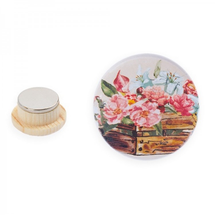 Gamma NEM-11 Игольница-магнит "Букет цветов"