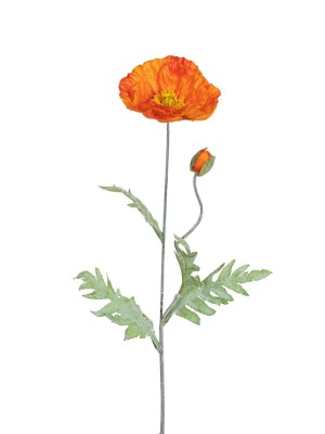 Fiebiger Floristik 204413-300 Цветок декоративный "Мак"