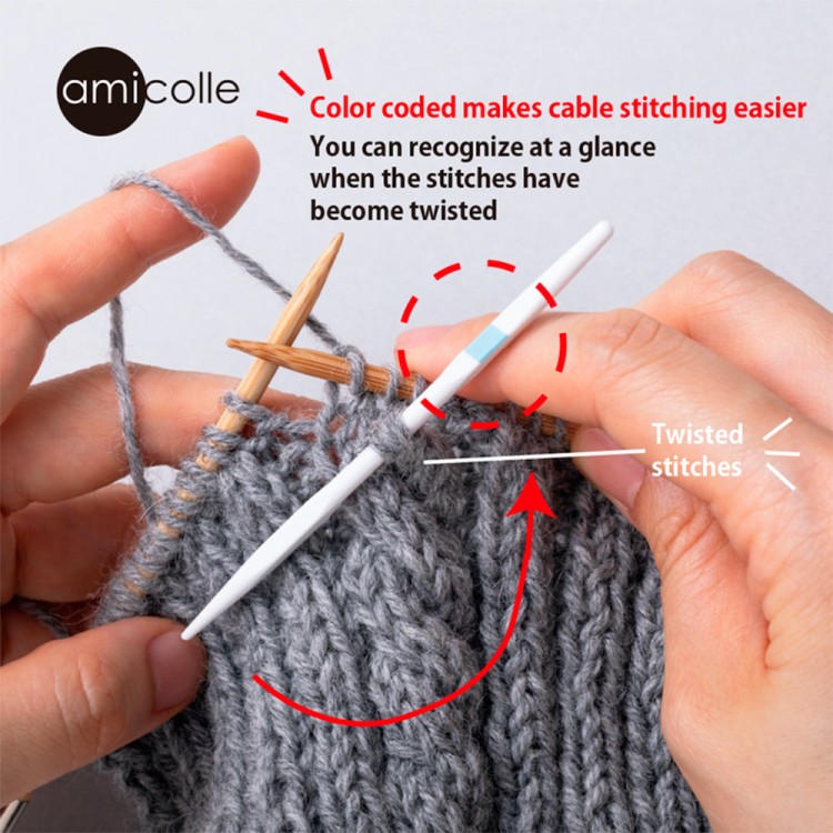 Tulip AC-069e Спицы вспомогательные для кос amicolle