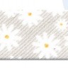 SAFISA 6522-20мм-87 Косая бейка с рисунком, хлопок/полиэстер, ширина 20 мм, цвет 87 - светло-серый/белый