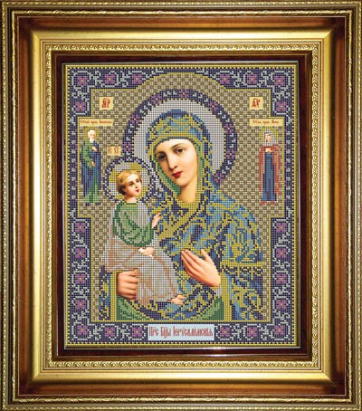 Набор для вышивания Galla Collection И042 Икона Божией Матери Иерусалимская