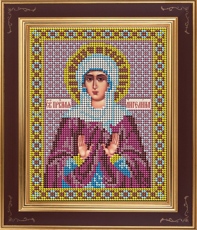 Набор для вышивания Galla Collection М276 Икона Святая Ангелина Сербская