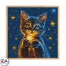 Набор для вышивания Collection D'Art BC8116 Котёнок и тайна звёзд