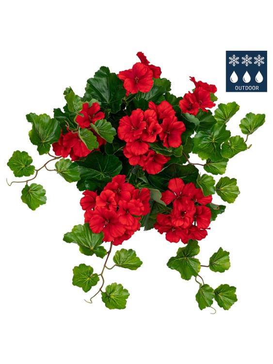 Fiebiger Floristik 204708-500 Ветка декоративная "Герань"