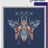 Набор для вышивания Панна J-7228 Фантазийные жуки. Бирюза и пламя