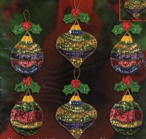 Bucilla 84950 Jeweled Ornaments