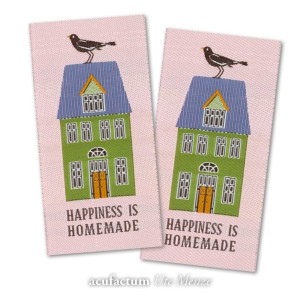 Acufactum 35398 Заплатка "Haus Happiness is homemade" (Счастье в домашних условиях)