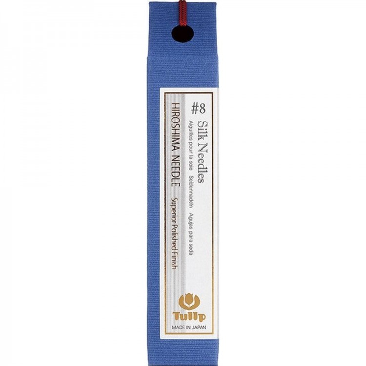 Tulip THN-044e Иглы ручные для шелка № 8