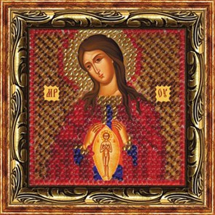 Набор для вышивания Вышивальная мозаика 066ПМИ Ик.Божией Матери "Помощница в родах"