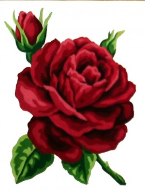 Gobelin Diamant 43.103 Красная роза