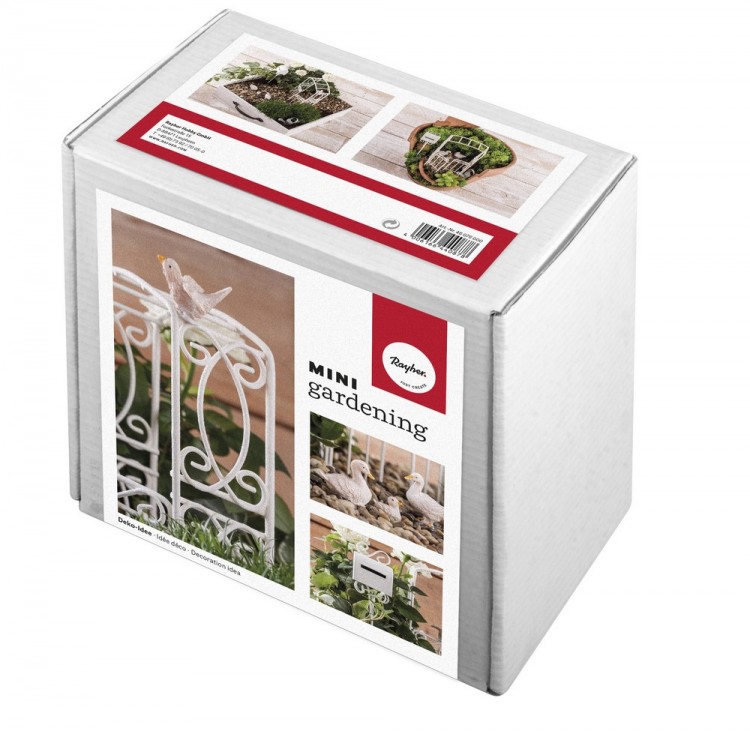 Rayher 46076000 Садовые миниатюры "Цветочный сад"