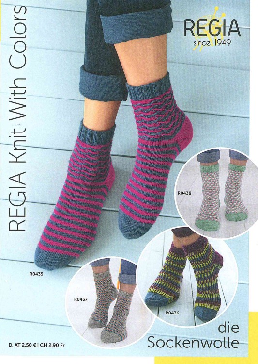 Regia 9856757-00001 Буклет "Knit with Colors"