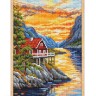Набор для вышивания Collection D'Art BC8103 Дом у озера