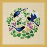 Набор для вышивания Xiu Crafts 2030407 Тайваньская голубая сорока