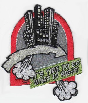 HKM 33738/1SB Термоаппликация "Wappen It is time to do what is…"