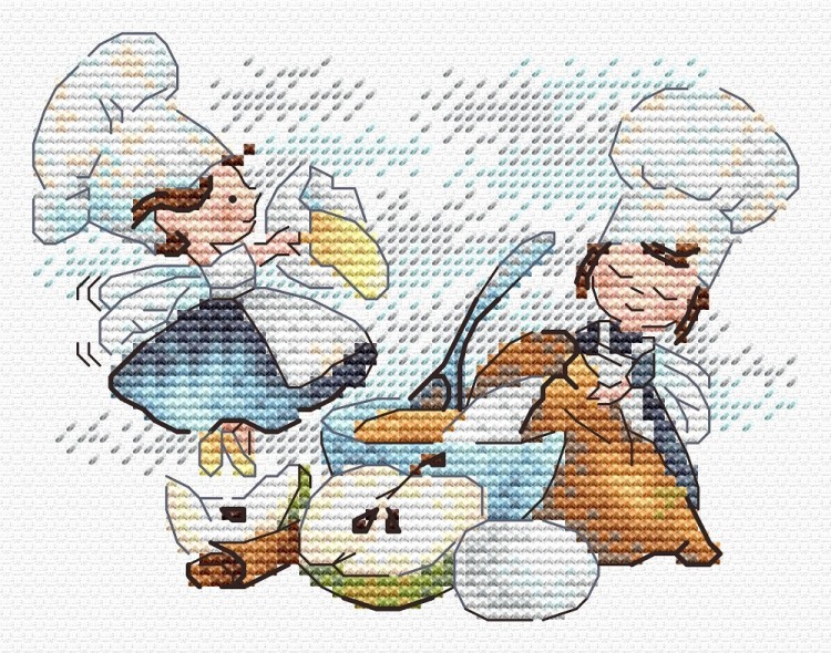 Набор для вышивания Жар-Птица М-982 Искусные повара