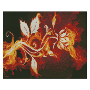 Империя бисера СК.642 Огненный цветок