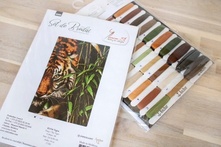 Набор для вышивания Luca-S B2356 Тигр