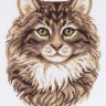Набор для вышивания Панна J-7465 Сибирская кошка
