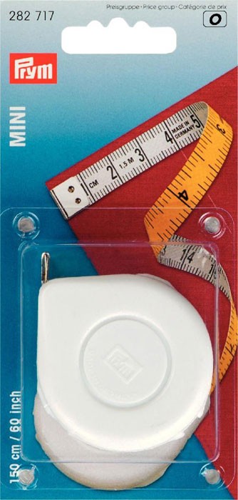 Prym 282717 Рулетка с сантиметровой и дюймовой шкалой, 150см (60 дюймов)