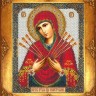 Набор для вышивания Русская искусница 355 Богородица Семистрельная