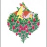 Набор для вышивания Haandarbejdets Fremme 30-6586 Птица в цветах