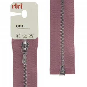 Riri 3000012/100/2420 Молния металлическая, разъемная, 4 мм, 100 см, холодный розовый