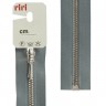 Riri 8351130/65/2119 Молния металлическая, разъемная, 3 мм, 65 см, серо-голубой светлый