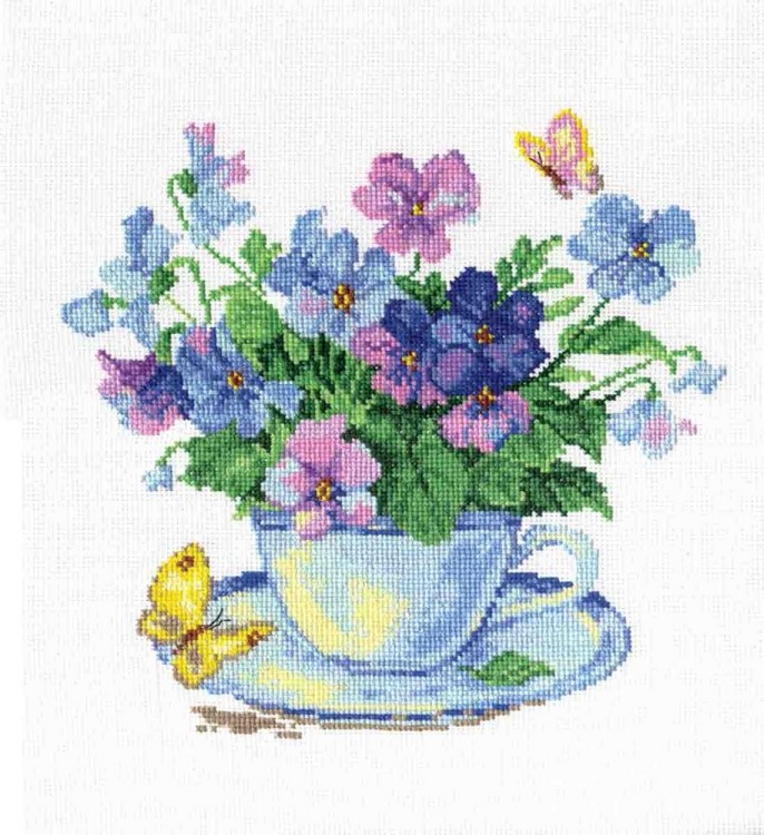 Набор для вышивания Алиса 2-01 Утренние цветы