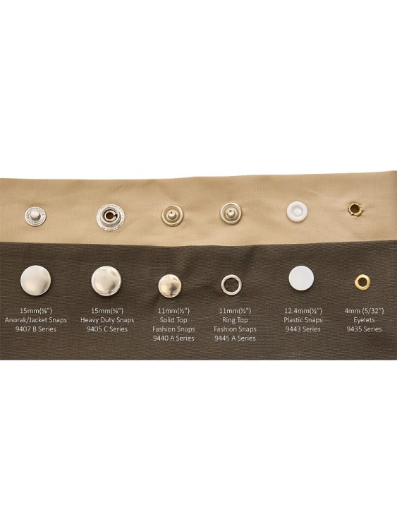 Hemline 9442974 Набор инструментов для установки люверсов и кнопок 5 в 1