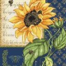 Набор для вышивания LetiStitch 998 Sunflower Melody (Мелодия подсолнуха)