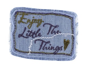 HKM 35418/1SB Термоаппликация "Enjoy the little things"