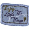 HKM 35418/1SB Термоаппликация "Enjoy the little things"