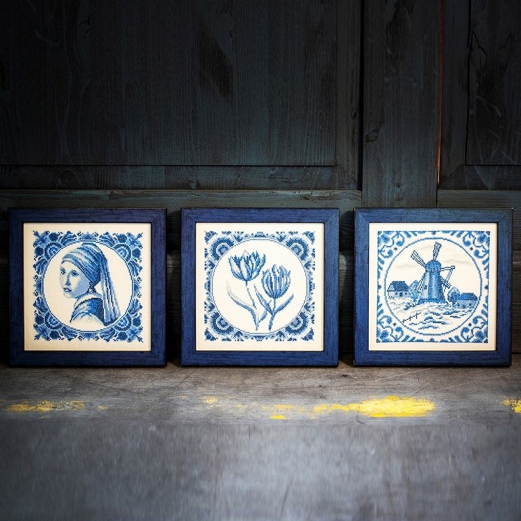 Набор для вышивания Lanarte PN-0158328 Ветровая мельница Дельфта