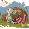 Белоснежка 725-AS Компания под листом