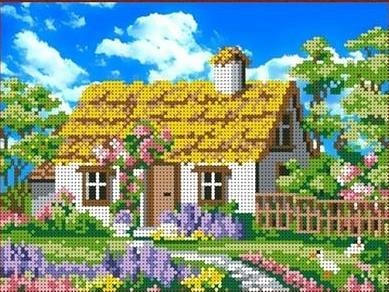 Каролинка ТКБП 4002 Утро в деревне