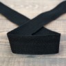 SAFISA 0270-25мм-01 Тесьма киперная, ширина 25 мм, цвет 01 - черный