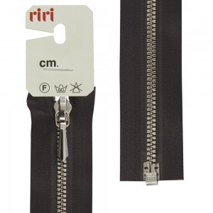 Riri 8351130/65/2226 Молния металлическая, разъемная, 3 мм, 65 см, темный шоколад