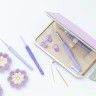 Tulip TEM-001e Набор крючков для вязания с ручкой ETIMO Murasaki