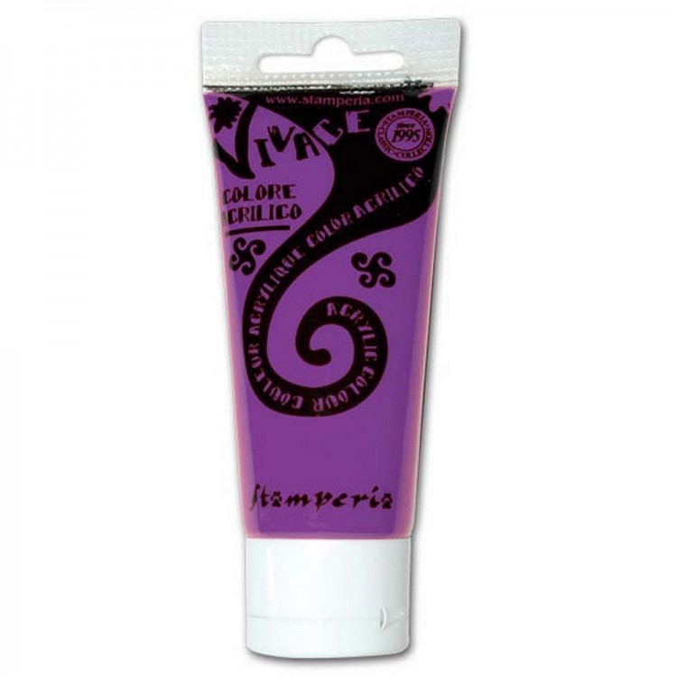 Stamperia KAB37 Краска акриловая Vivace Фиолетовая 60 мл