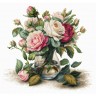 Набор для вышивания Luca-S B7026 Ваза с розами