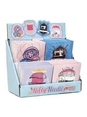 Hemline N4384 Игольница магнитная Nifty Needles с иглами для разных техник