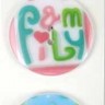 Blumenthal Lansing 640005736 Пуговицы Wuttons "Affirmations Print Lg"