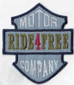 HKM 33832/1SB Термоаппликация "Ride 4 Free"